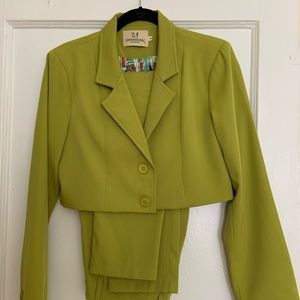 Fashion Brand Company booger suit (jacket and pants)